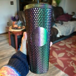 2023 VENTI Oil Slick Studded Starbucks Tumbler